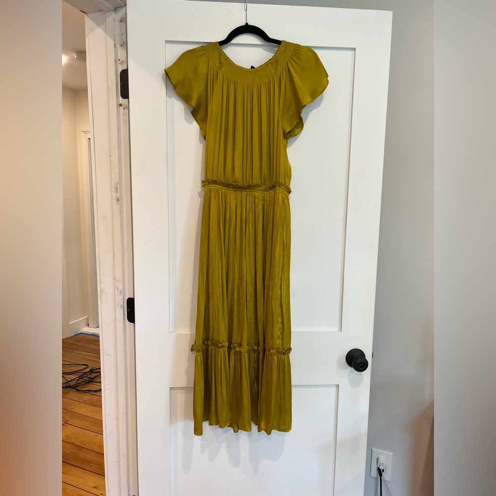 Anthropologie silky dress